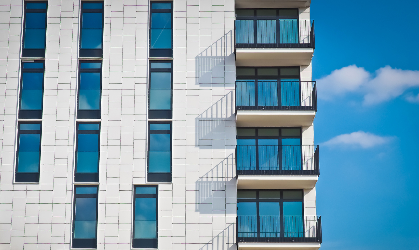 Modern Real Estate Building